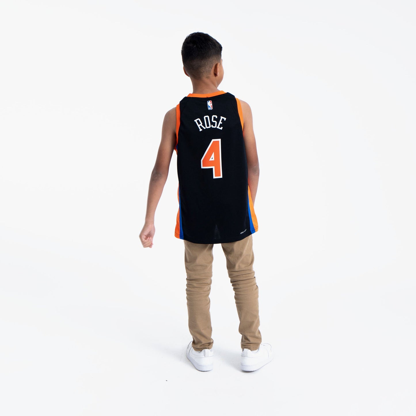 Derrick Rose New York Knicks 2023 City Edition Youth NBA Swingman Jersey