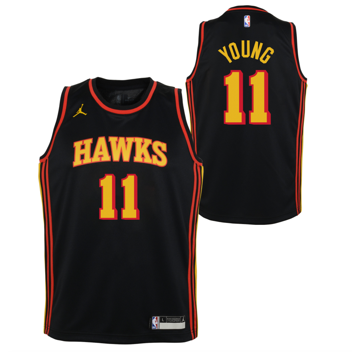 Trae Young Atlanta Hawks 2022 Statement Edition Jugend NBA Swingman Trikot 