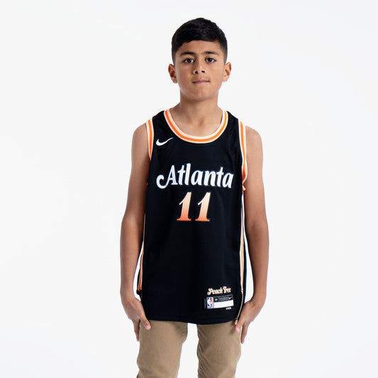 Trae Young Atlanta Hawks 2023 City Edition Jugend NBA Swingman Trikot 