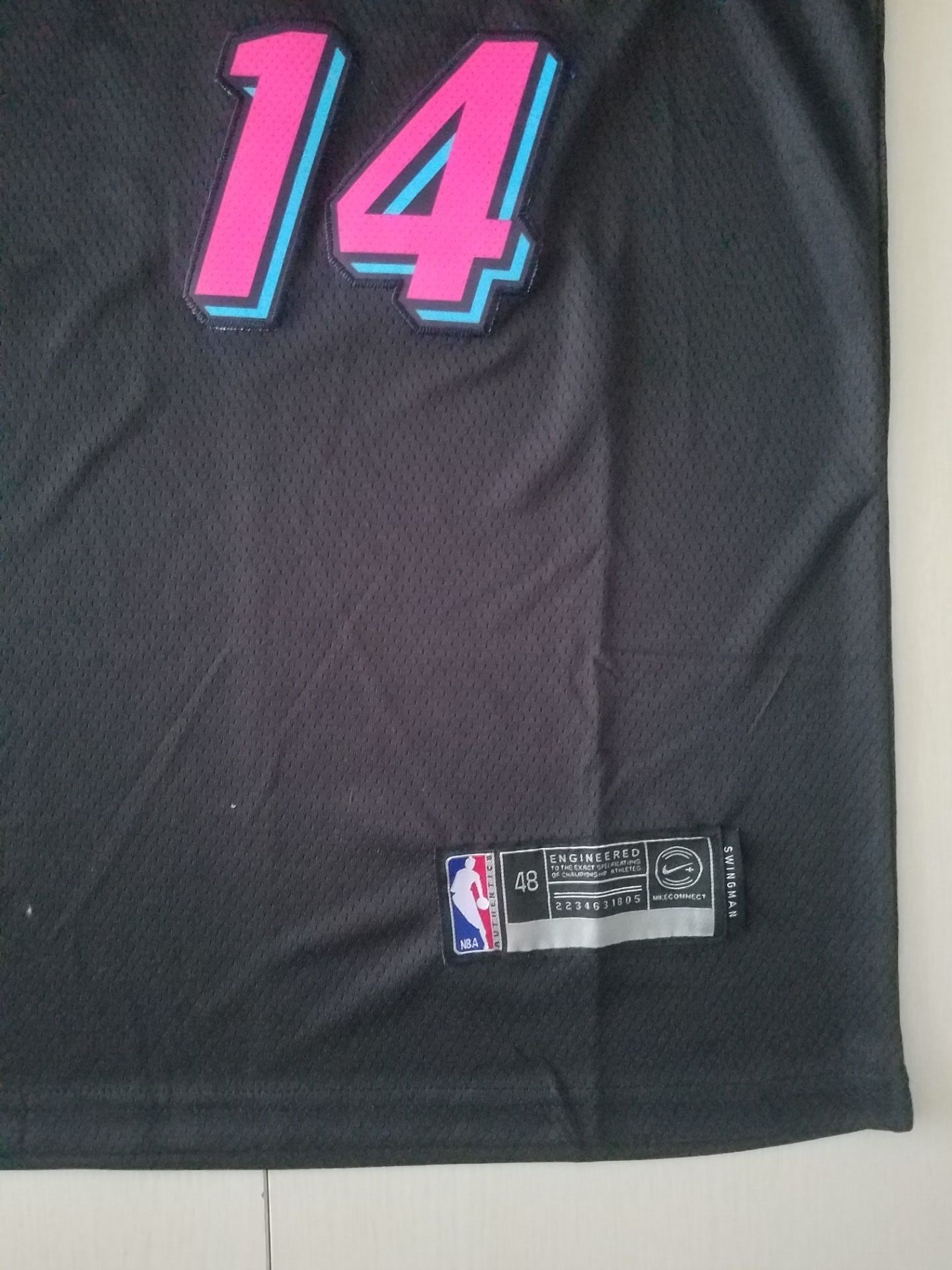 Miami Heat Tyler Herro #14 Black 2020/21 Swingman-Trikot für Herren