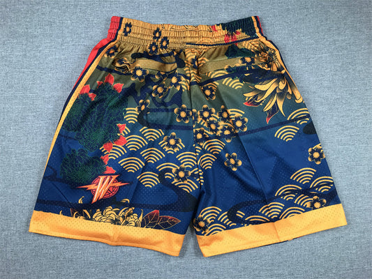 Taschenshorts der Golden State Warriors Year of Rabbit Edition für Herren