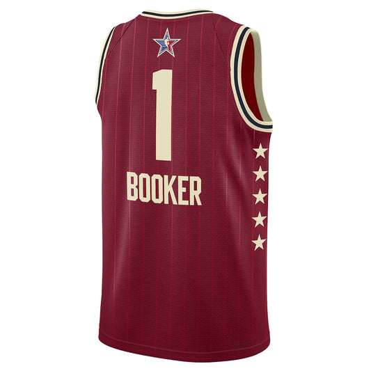 Unisex Devin Booker Jordan Brand Crimson 2024 NBA All-Star Game Swingman Trikot