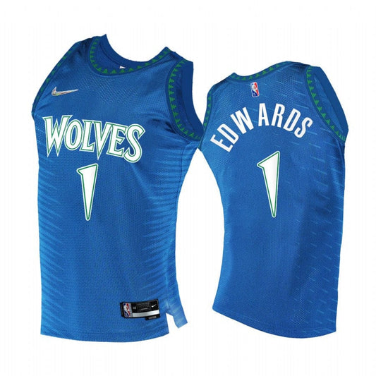 Anthony Edwards Minnesota Timberwolves 2021-22 City Edition Jersey