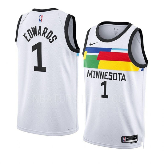 Anthony Edwards Minnesota Timberwolves 2022-23 City Edition Jersey