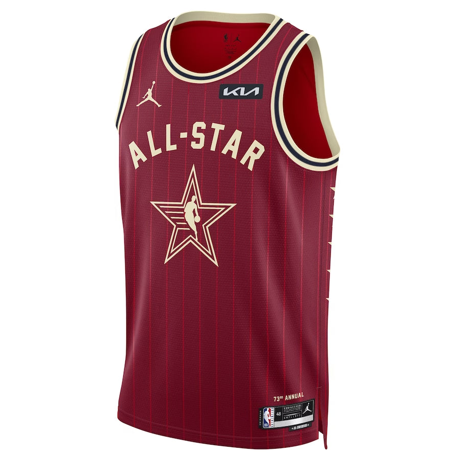 Unisex Stephen Curry Jordan Brand Crimson 2024 NBA All-Star Game Swingman Jersey