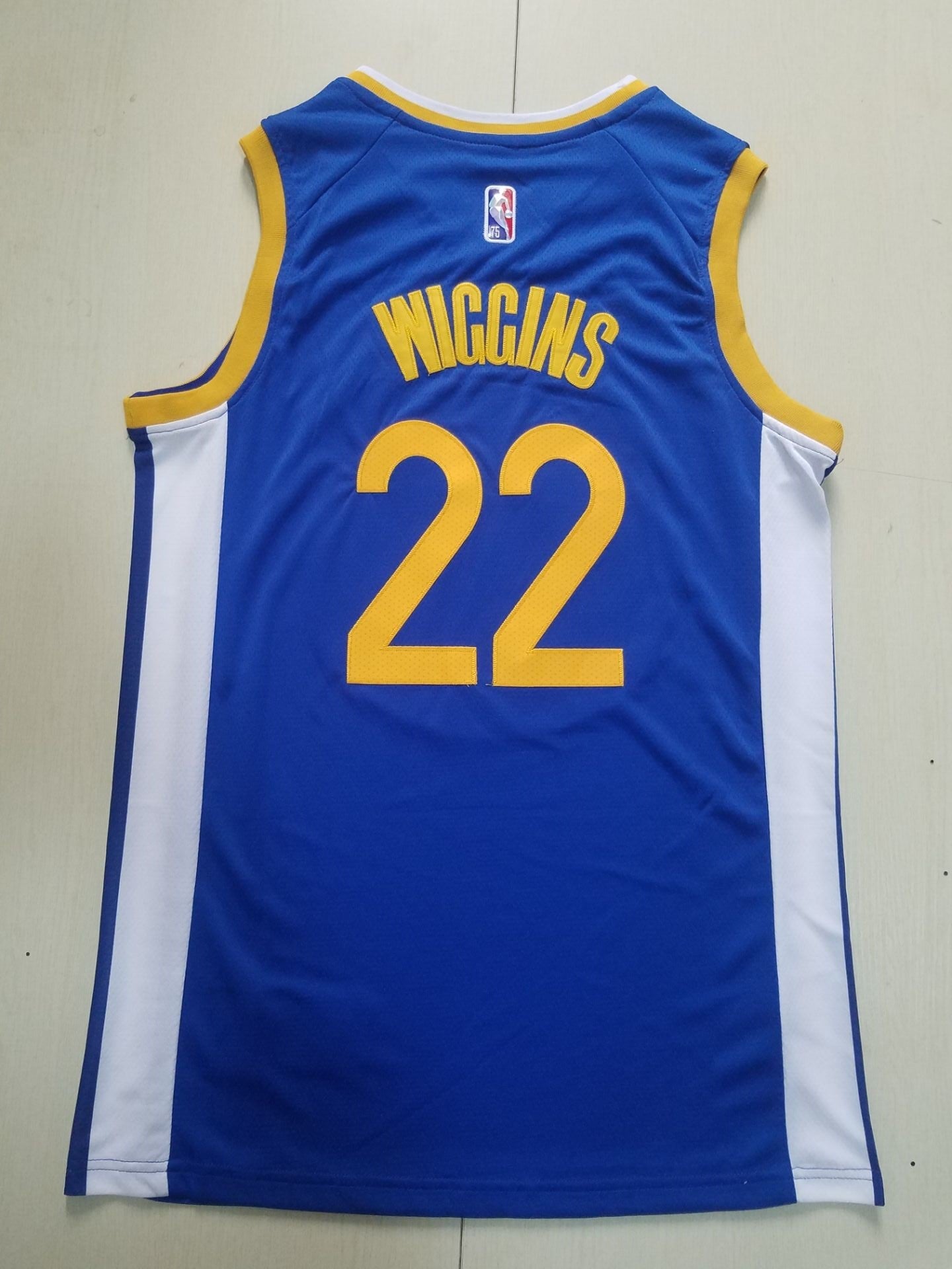 Herren-Replica-Trikot der Golden State Warriors Andrew Wiggins 2020/21 Fast Break