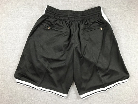 Men's Brooklyn Nets Black Pocket Shorts