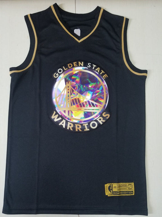 Stephen Curry #30 NBA Swingman-Trikot der Golden State Warriors in Schwarz für Herren