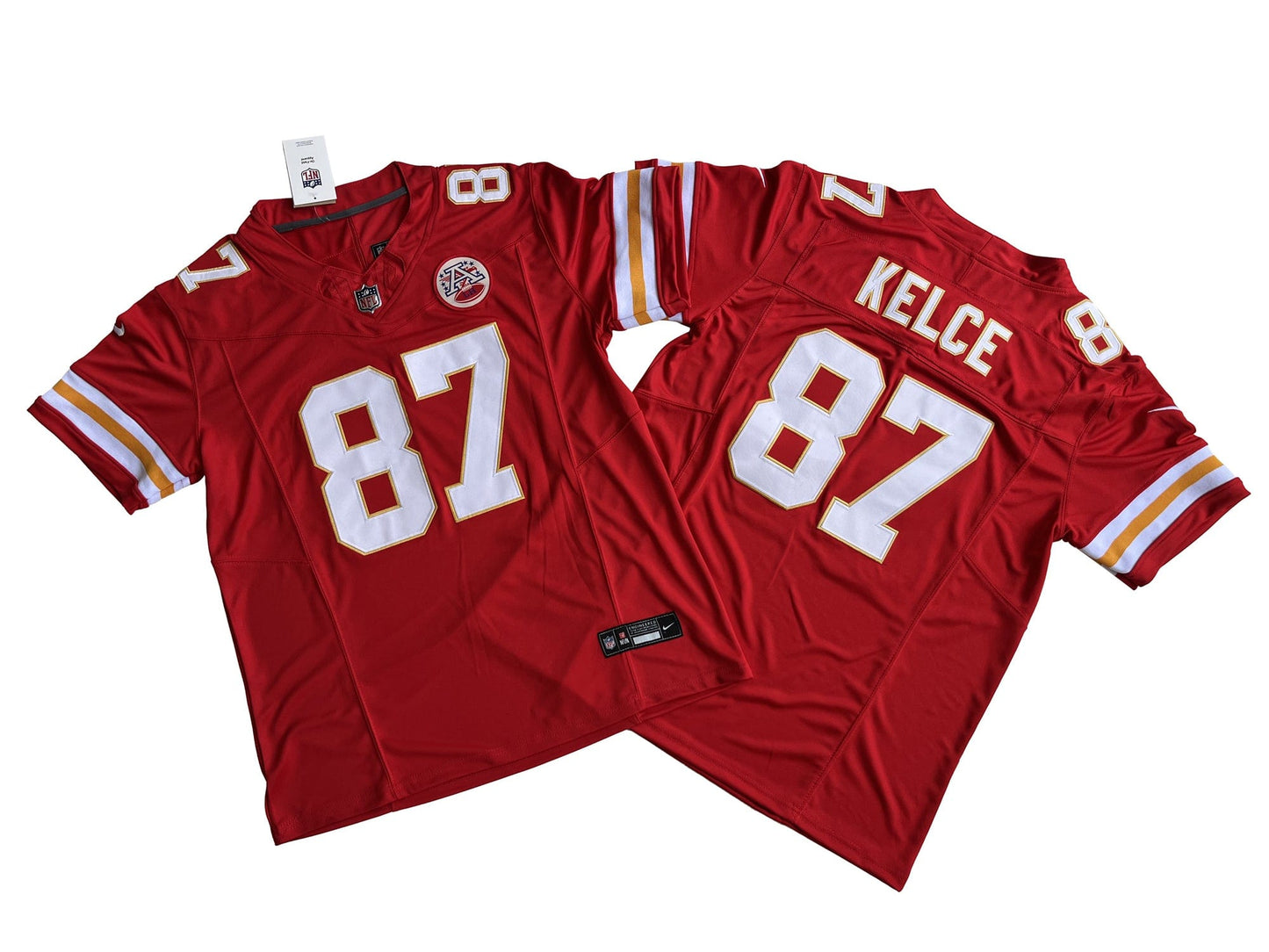 Kansas City 87# Travis Kelce Nike Vapor F.U.S.E. Limited Jersey