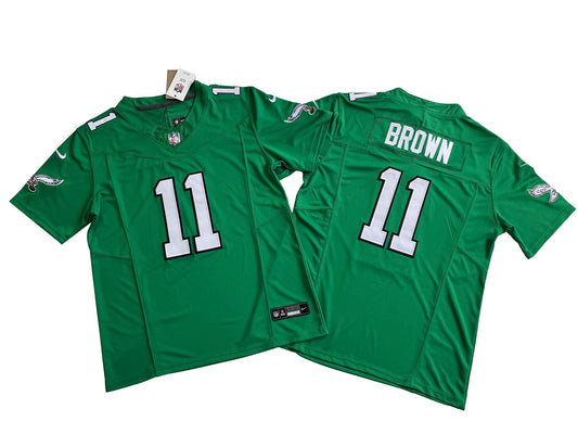 Philadelphia Eagles 11# A.J. Brown Nike Vapor F.U.S.E. Limited Jersey