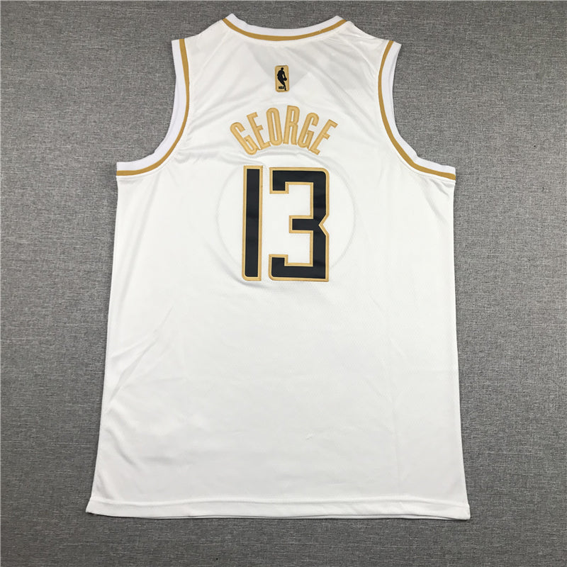 Men's LA Clippers Paul George #13 White Swingman Player Jersey