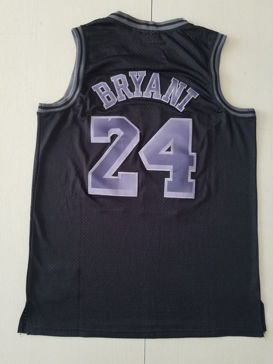 Los Angeles Lakers Kobe Bryant Black Hardwood Classics Swingman-Trikot für Herren