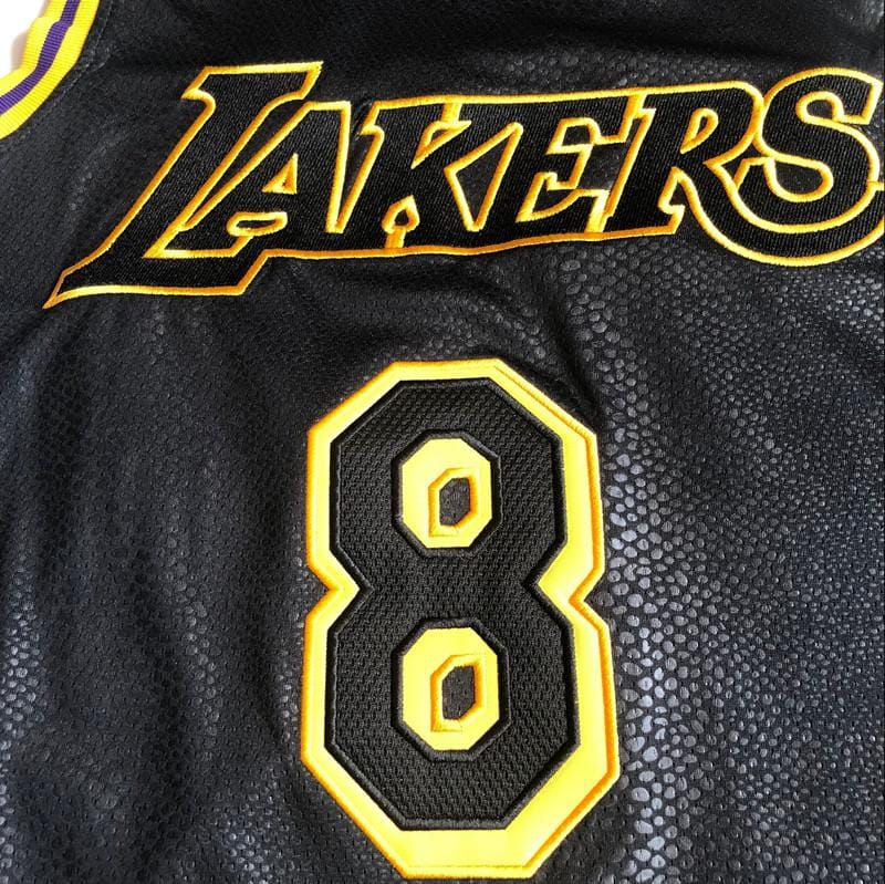 Kobe Bryant #8 #24 Los Angeles Lakers Mamba Edition Jersey