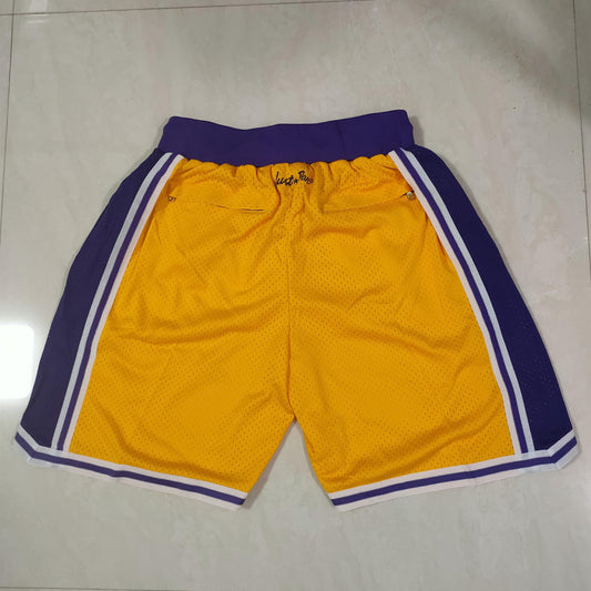 Mitchell &amp; Ness Los Angeles Lakers 1996–97 Throwback Authentic Pro Shorts für Herren