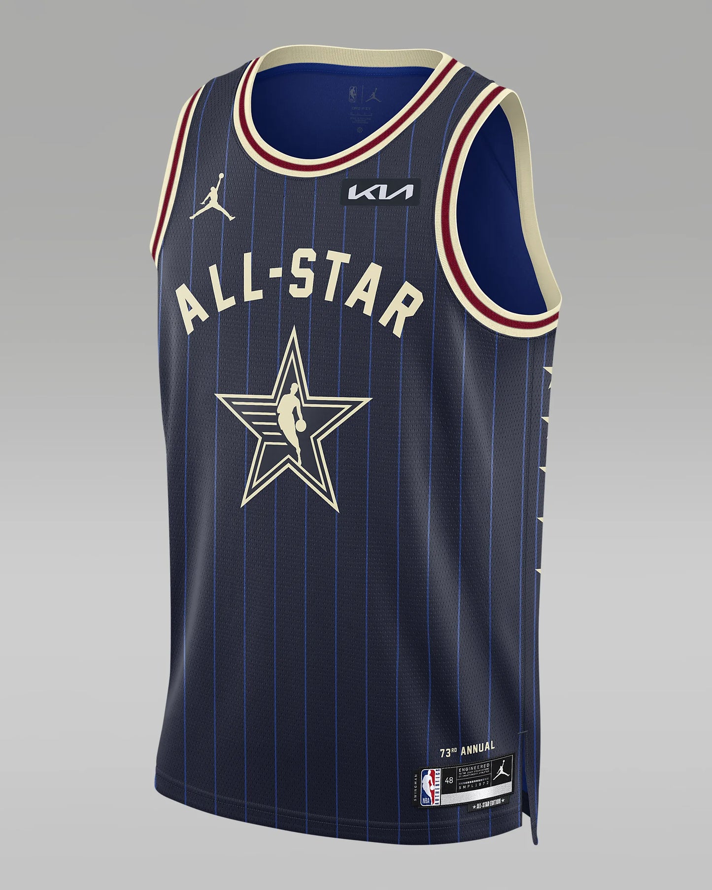 Unisex Donovan Mitchell Navy 2024 NBA All-Star Weekend Essential Jordan Dri-FIT NBA Swingman Jersey