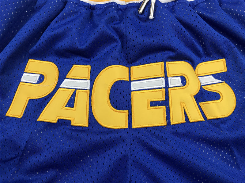 Men's Indiana Pacers Blue Basketball Shorts