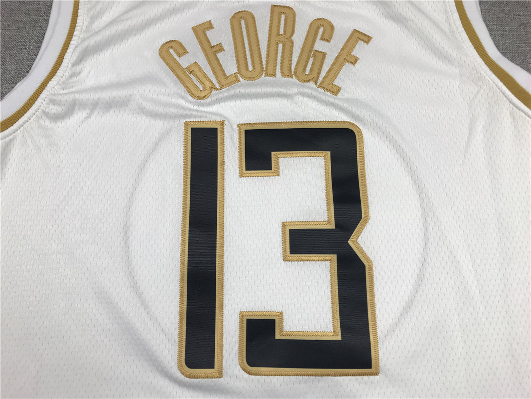 Men's LA Clippers Paul George #13 White Swingman Player Jersey