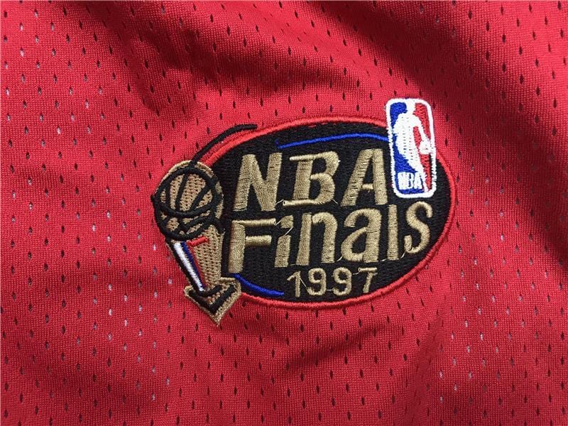 1997 NBA Finals Basketball Shorts Utah Jazz & Chicago Bulls