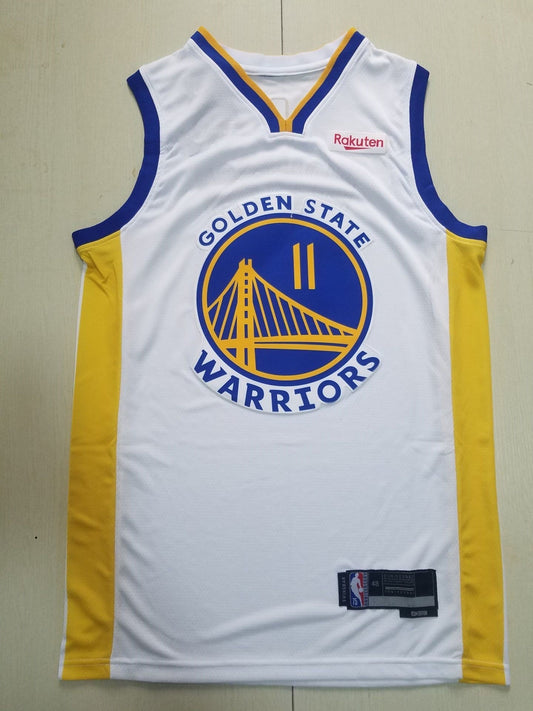 Weißes Spielertrikot der Golden State Warriors Klay Thompson #11 für Herren