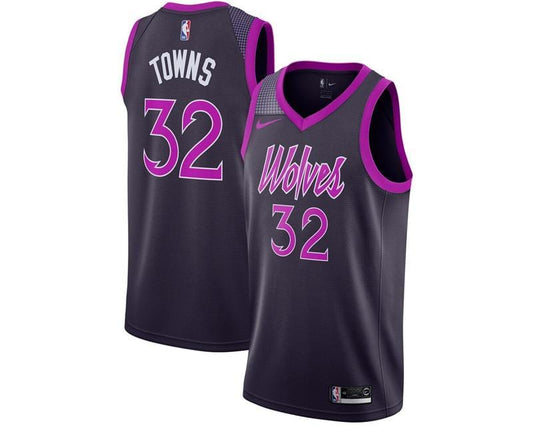 Karl Anthony Towns Minnesota Timberwolves City Edition Jersey