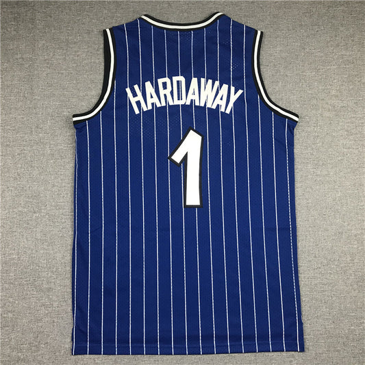 Men's Orlando Magic Penny Hardaway #1 Blue Hardwood Classics Swingman Jersey