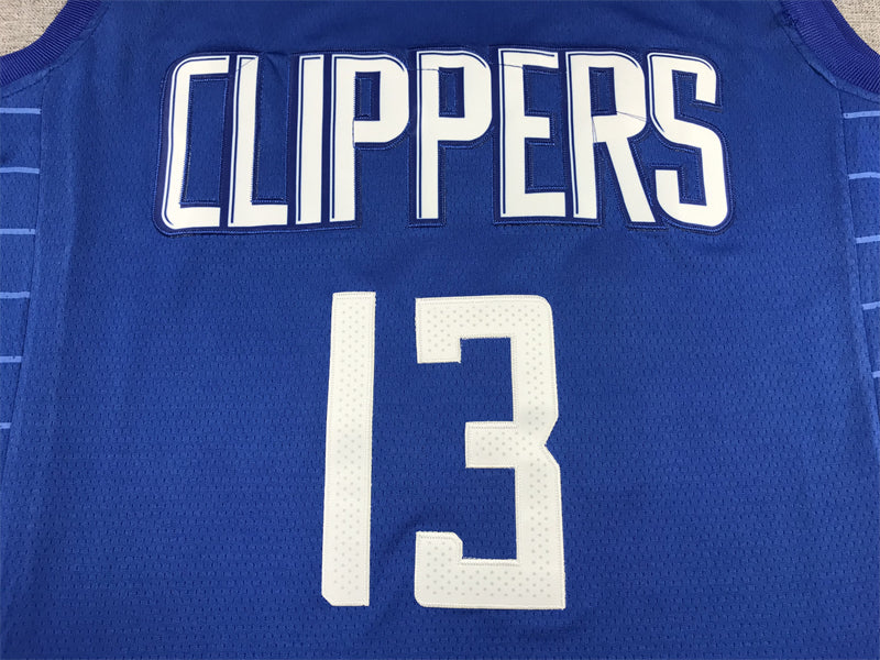 Herren LA Clippers Paul George #13 Royal 2022/23 Swingman-Trikot