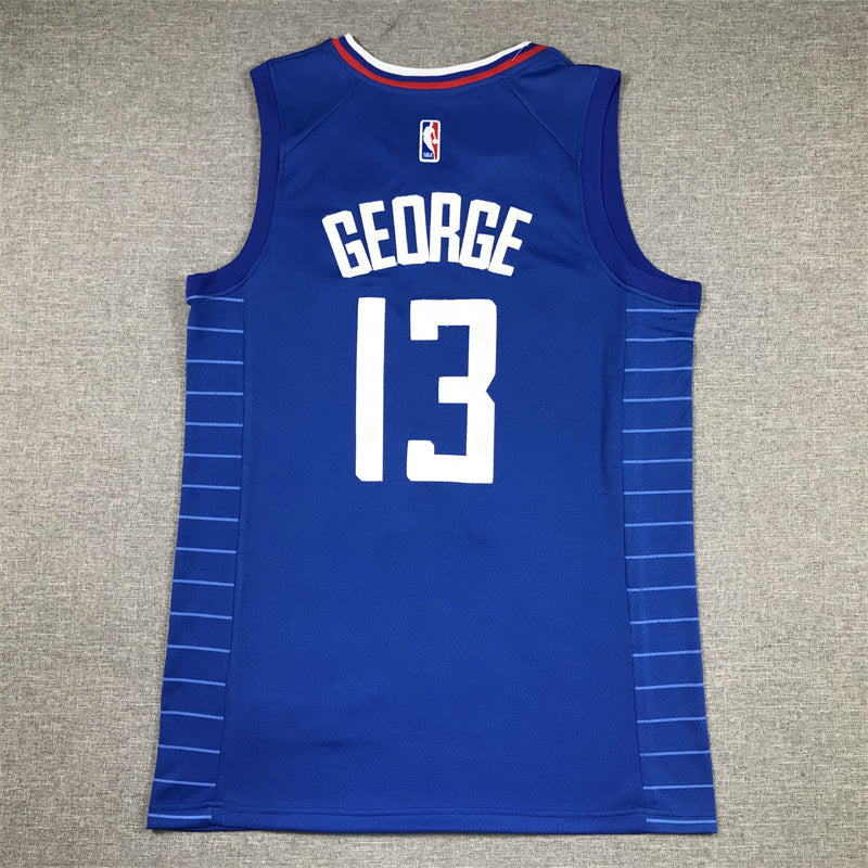 Herren LA Clippers Paul George #13 Royal 2022/23 Swingman-Trikot