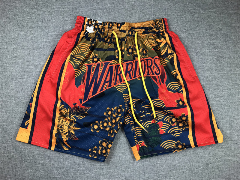 Taschenshorts der Golden State Warriors Year of Rabbit Edition für Herren