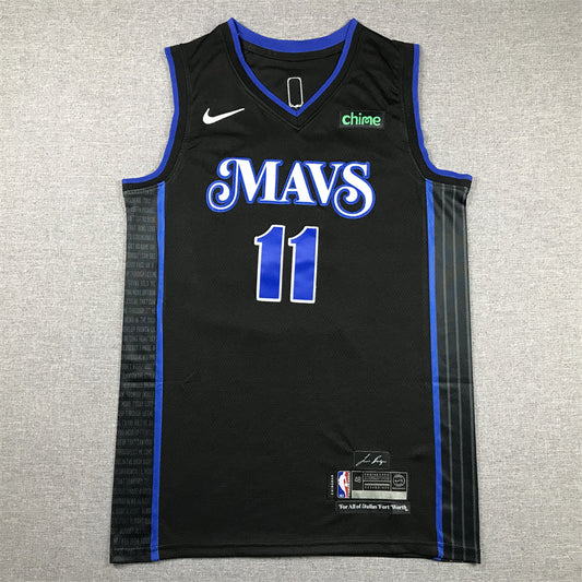 Herren Dallas Mavericks Kyrie Irving #11 Schwarzes 2023/24 Swingman-Trikot – City Edition