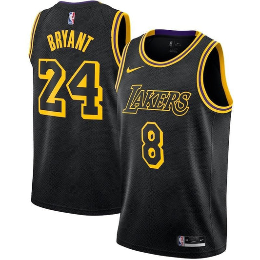 Kobe Bryant #8 #24 Los Angeles Lakers Mamba Edition-Trikot