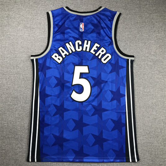 Men's Orlando Magic Paolo Banchero #5 Blue 2023/24 Swingman Jersey - Classic Edition