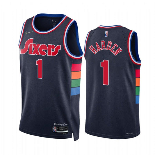 James Harden Philadelphia 76ers 2021-22 City Edition Jersey