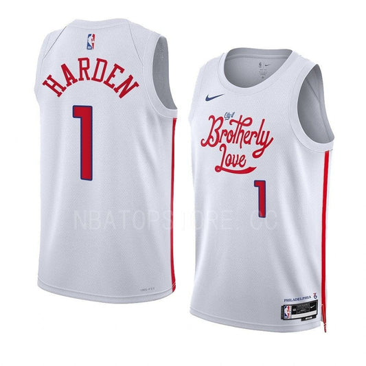 James Harden Philadelphia 76ers 2022-23 City Edition Jersey