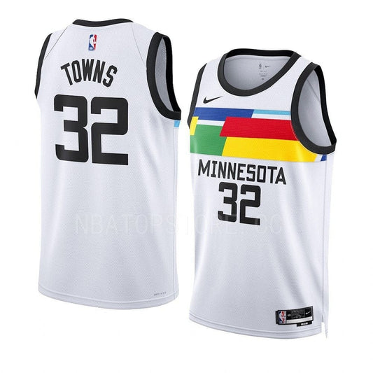 Karls Anthony Towns Minnesota Timberwolves 2022-23 City Edition Jersey