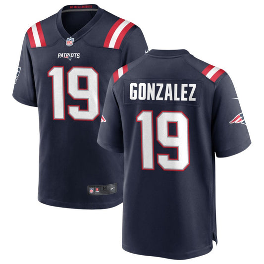 Christian Gonzalez New England Patriots-Trikot