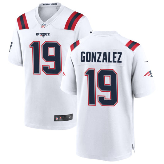 Christian Gonzalez New England Patriots Jersey