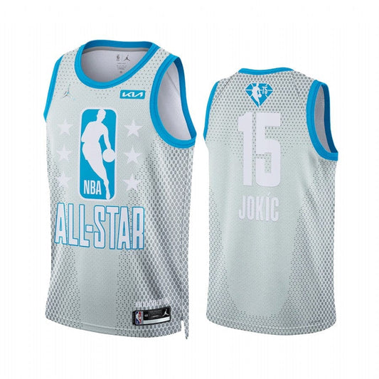 Nikola Jokic Denver Nuggets 2021-22 All-Star-Trikot