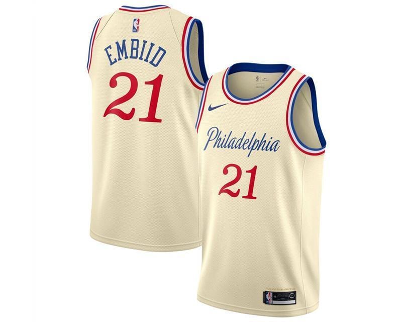 Joel Embiid Philadelphia 76ers City Edition Jersey