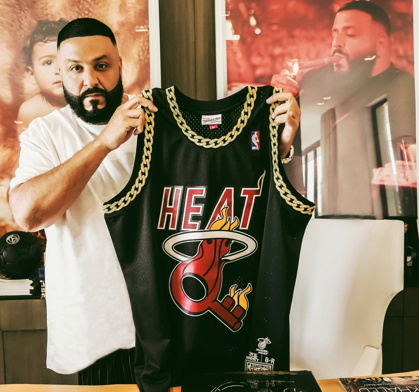 DJ KHALED X MIAMI HEAT JERSEY