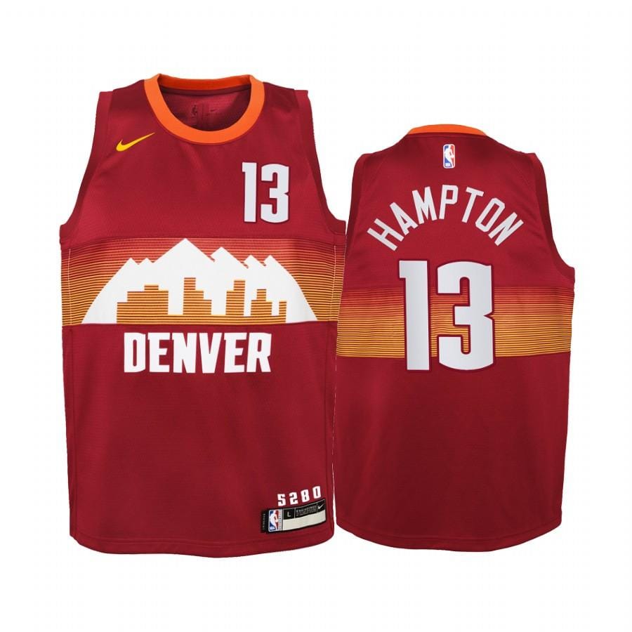 RJ Hampton Denver Nuggets City Edition Jersey