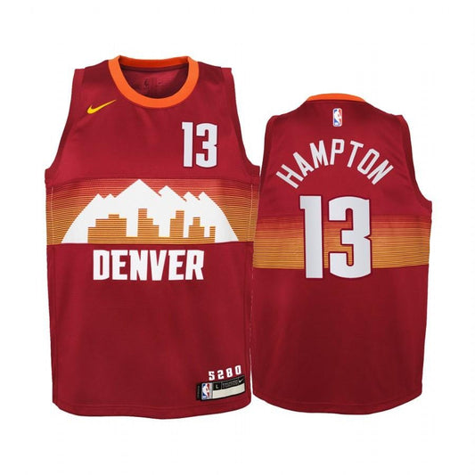 RJ Hampton Denver Nuggets City Edition-Trikot