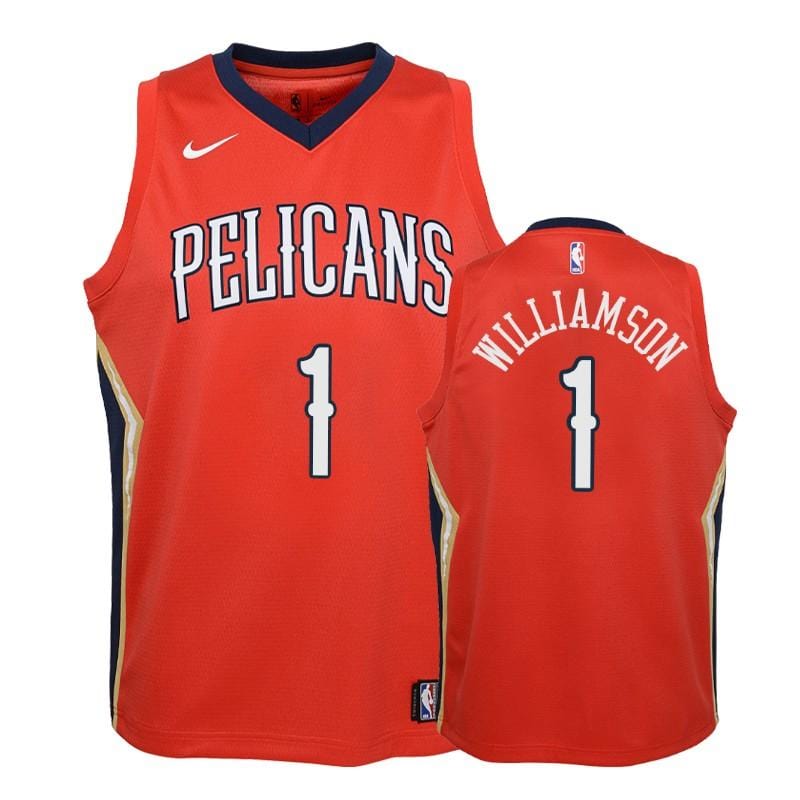 Zion Williamson New Orleans Pelicans Jersey